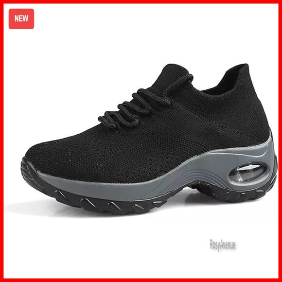 Shoes - Women's Orthopedic Sneakers with Arch Support Air Cushion Walking Running Shoes